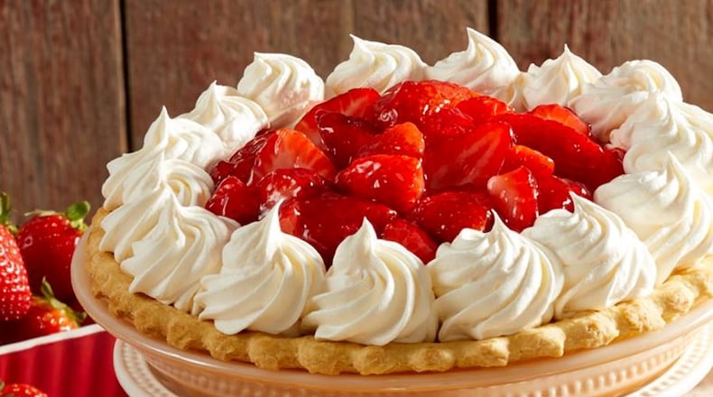 Bob Evans Strawberry pie. Photo from Bob Evans Facebook page