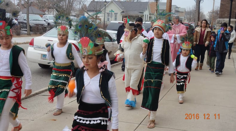 St. Teresa Catholic Church will have its “Las Mananitas for Our Lady of Guadalupe, a special holiday event in the Latin American Catholic Community, at 7 p.m. Monday. Everyone is invited.