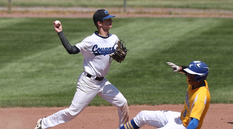 Russia’s Daniel Kearns slides into second. Bill Lackey/Staff