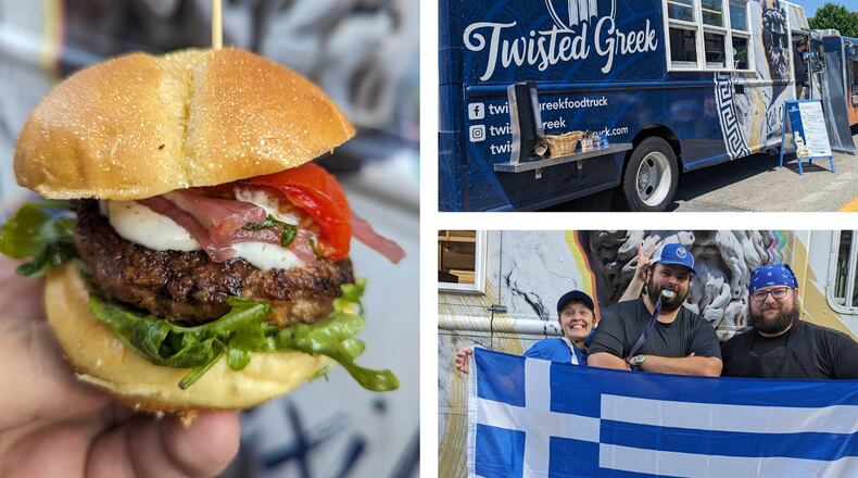 Twisted Greek food truck, based in West Chester Twp., won a regional taste competition in Clark County in August 2023. CONTRIBUTED