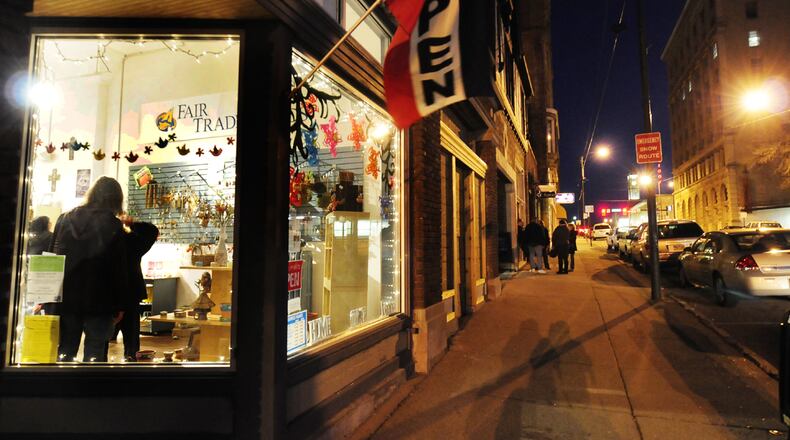 Fair Trade Winds, previously located at 36 N. Fountain Avenue, is reopning through December at 117 S. Fountain Ave. Photo by Charles Caperton