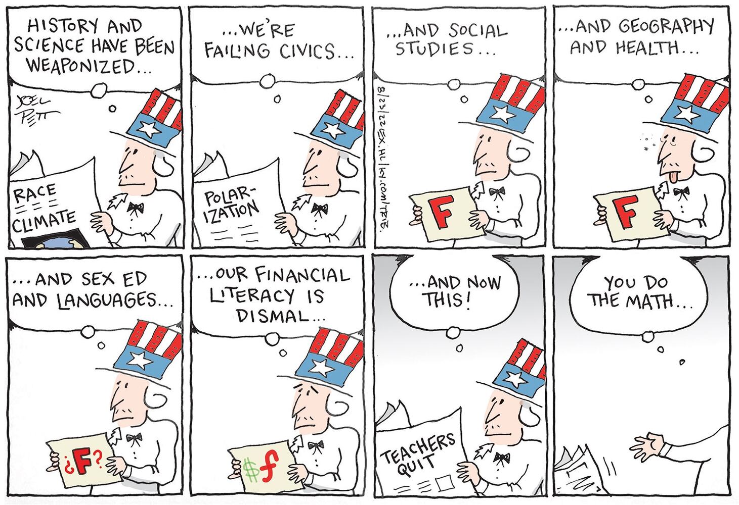 WEEK IN CARTOONS: Student loans, redacted affidavit, Fauci and more
