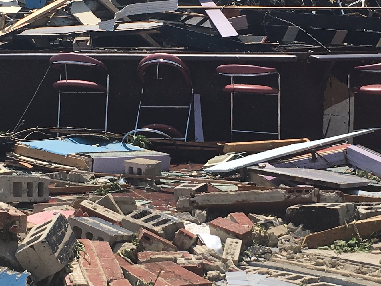 PHOTOS: Daylight reveals widespread damage from Monday storms