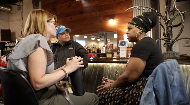 At the Table, an event created by Springfield-based Think Tank, brings together change leaders with lived experiences related to poverty and members of the public to help them better understand the many issues that intersect with and contribute to poverty. PHOTO CONTRIBUTED BY ANDREA CARTER.