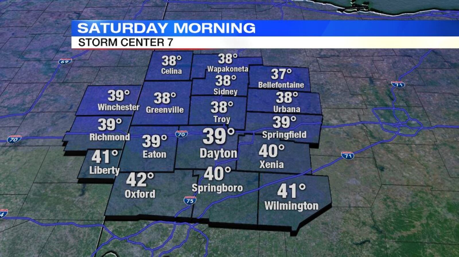 Saturday Morning / STORM CENTER 7 CHIEF METEOROLOGSIT ERIC ELWELL