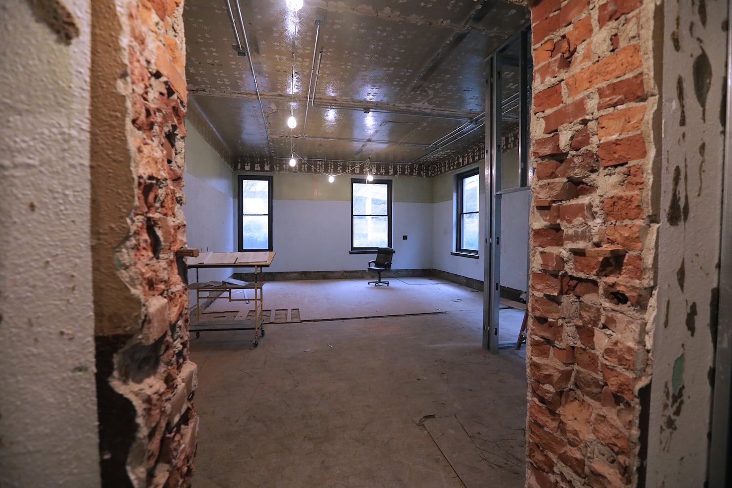 PHOTOS:  A.B. Graham Building Renovations