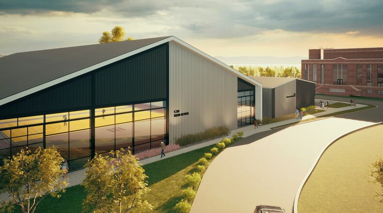 A rendering of the proposed Health and Wellness Center at Central State University. CONTRIBUTED