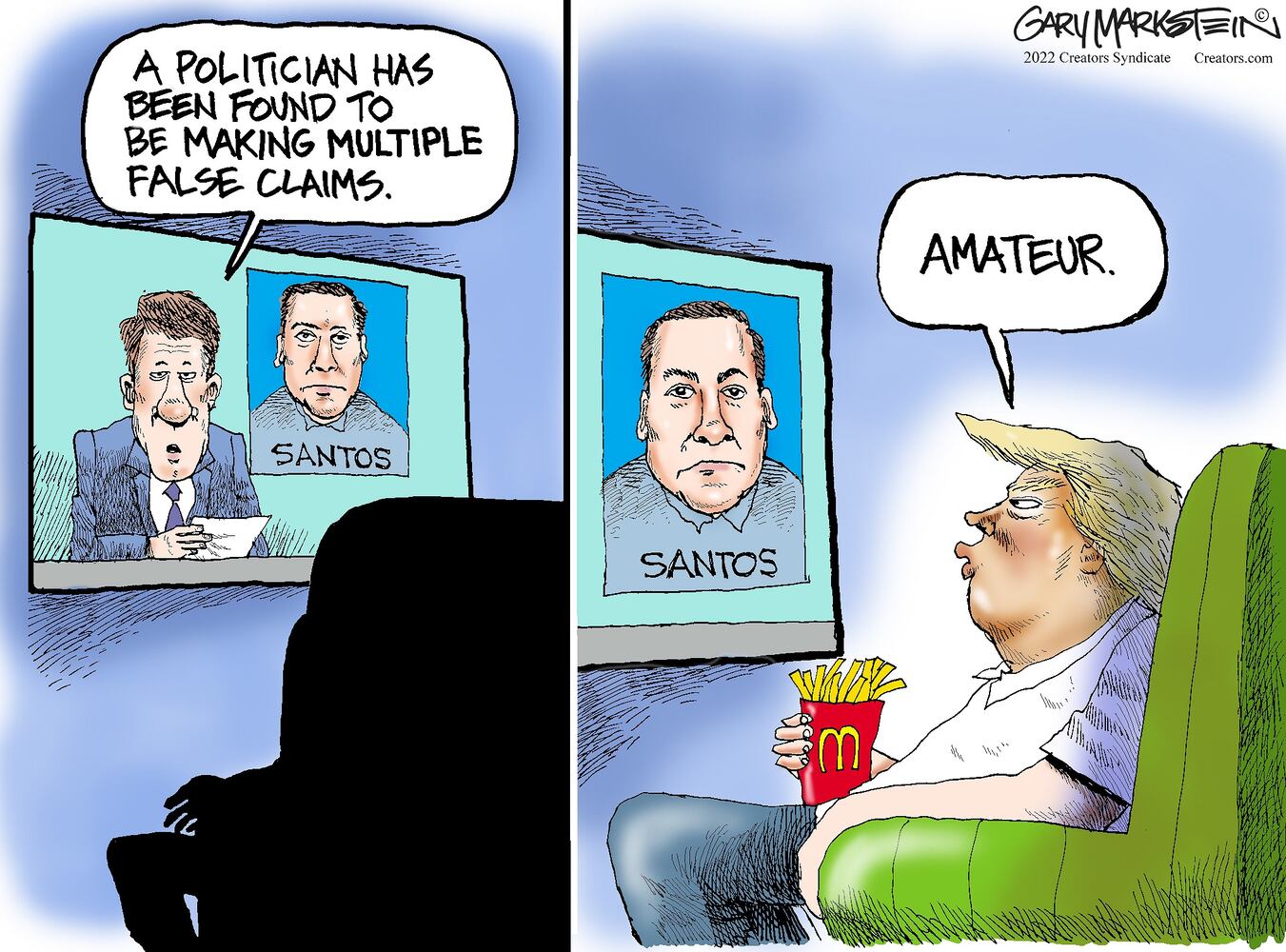 WEEK IN CARTOONS: New Year, Southwest, George Santos and more