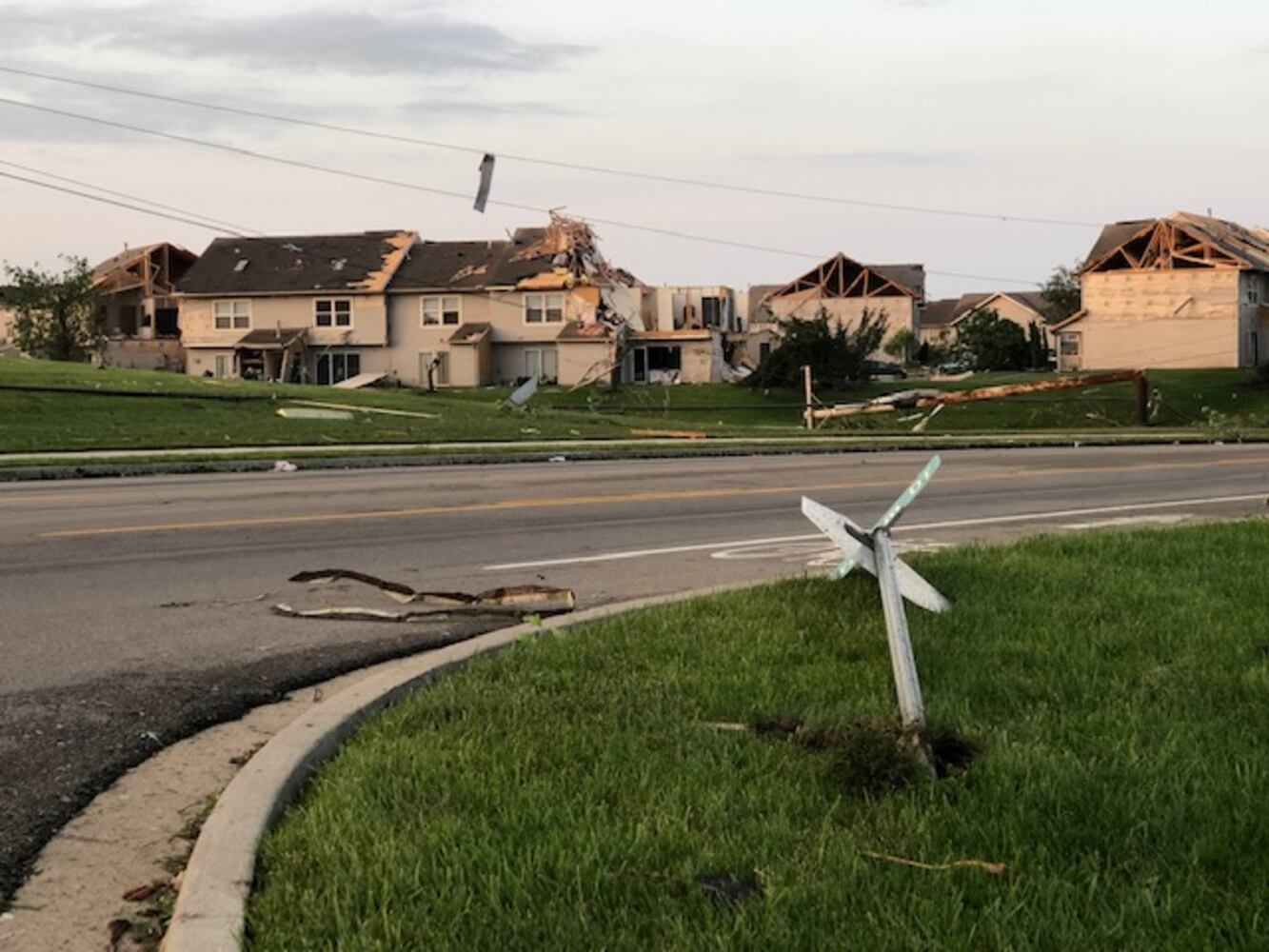PHOTOS: Daylight reveals widespread damage from Monday storms