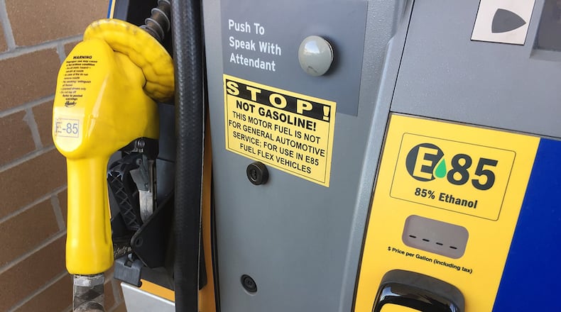 The difference between a ‘regular’ car and a flex fuel vehicle is that the flex fuel vehicle is capable of using E85. E85 is a fuel that is 85 percent ethanol and 15 percent gasoline. James Halderman photo
