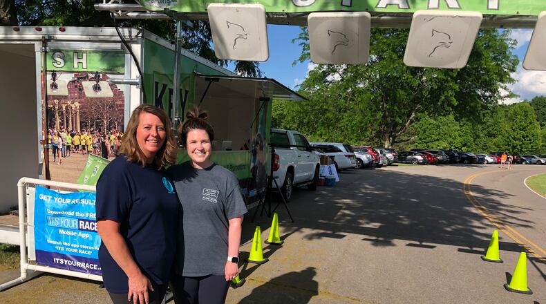 Marcy Ivory, tobacco program coordinator for Mercy Health’s Springfield REACH Services, and Leah Behler, tobacco prevention and cessation health planner with the Clark County Combined Health District, have taken the state's campaign stressing the link between tobacco use and mental health to various events and programs throughout Clark County to stress its importance.