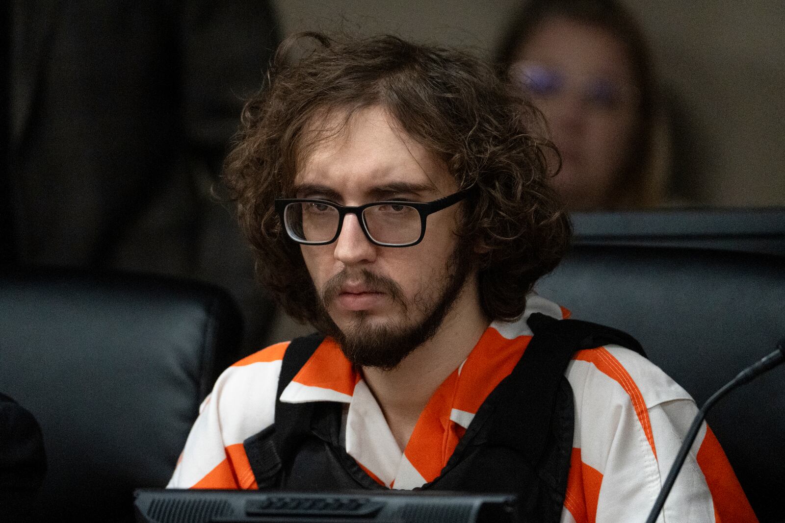 Patrick Crusius is sentence to life in prison at the Enrique Moreno County Courthosue in El Paso, Texas, April 21, 2025. (Omar Ornelas/Pool Photo via AP)