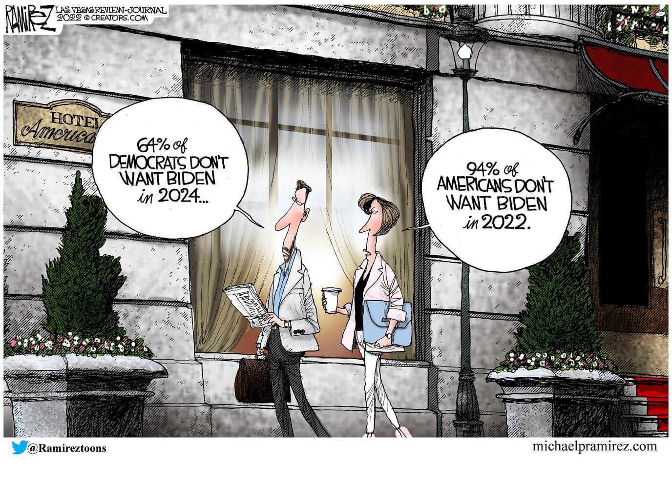 WEEK IN CARTOONS: Democrats and Biden, Webb telescope and more