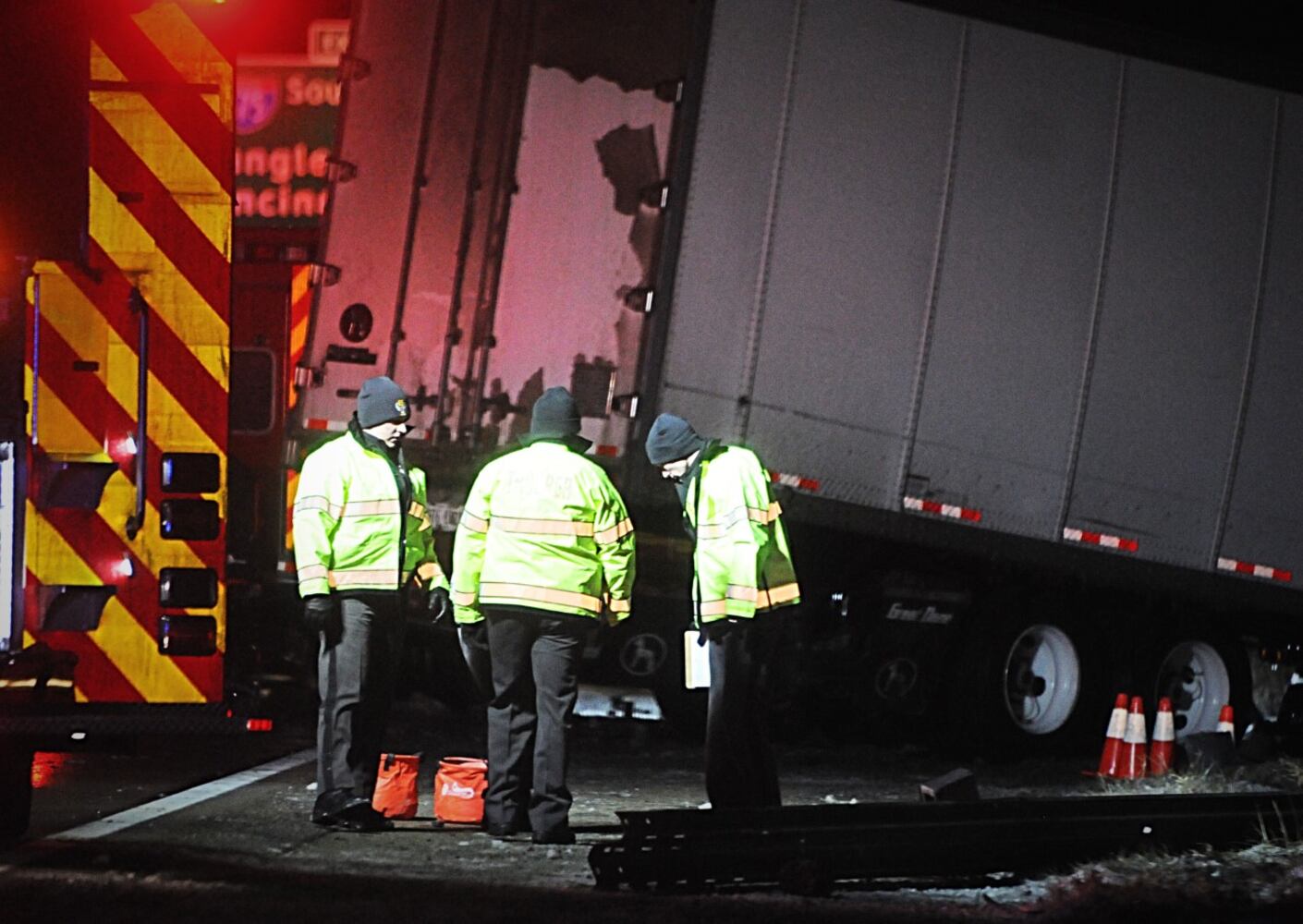 One killed after semi strikes Mad River Twp. medical vehicle