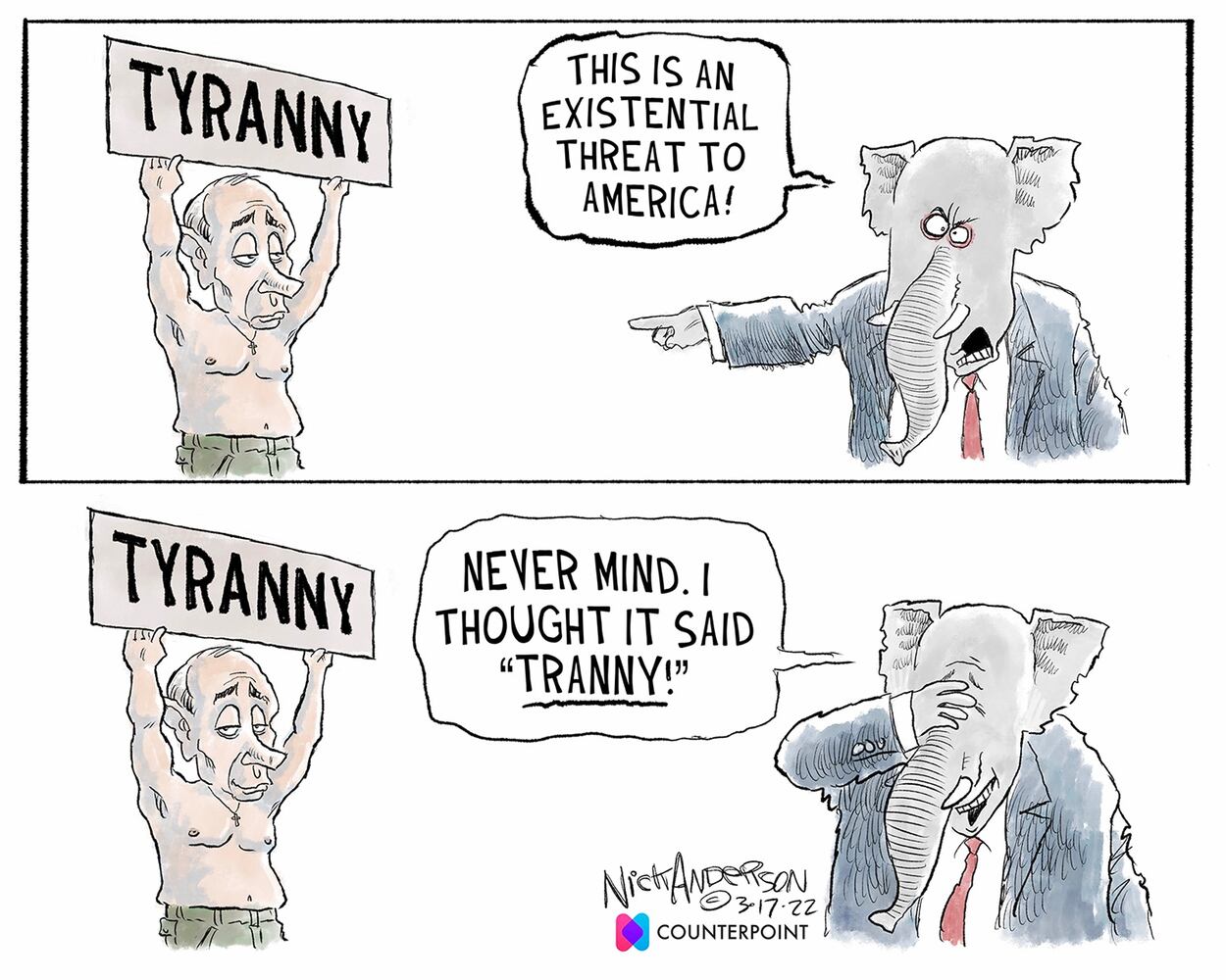 WEEK IN CARTOONS: Bank collapse, Russia and more