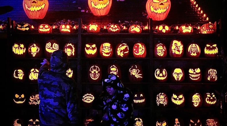 Beggars night in Huber Heights, Monday October 31, 2022. MARSHALL GORBY \STAFF