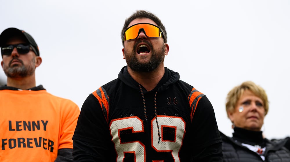 Images from the Cincinnati Bengals thrilling loss to the Chicago Bears 47-42 on Sunday, Nov. 2 at Paycor Stadium in Cincinnati. JEREMY MILLER / CONTRIBUTED PHOTOS