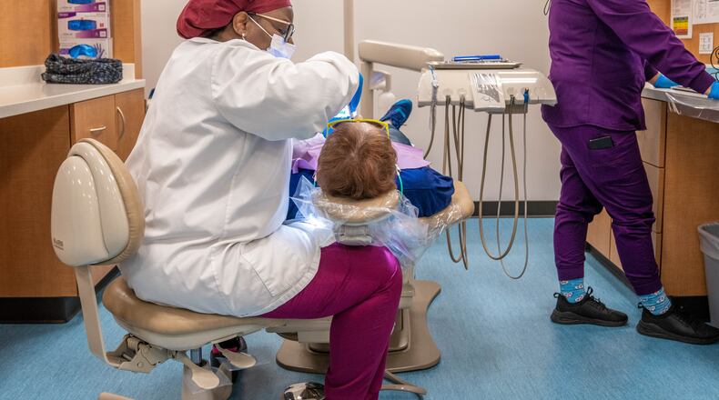 Cleanings and exams can include full-mouth x-rays that are available in the $10 cleaning cost—$5 for seniors. CONTRIBUTED
