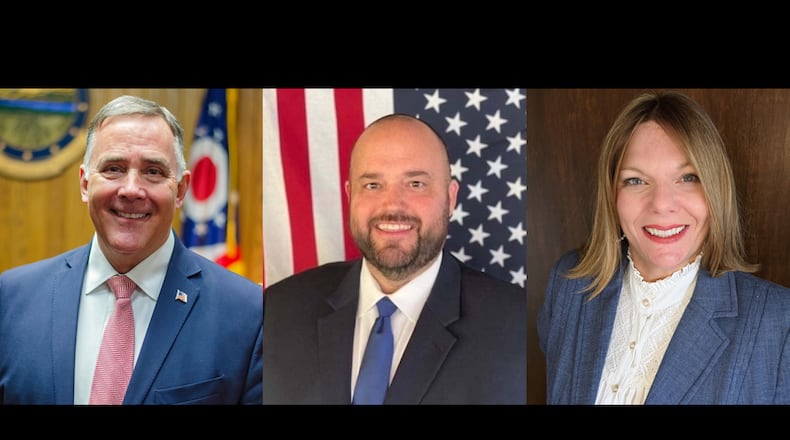 From left to right: Robert Lancaster (Independent), Brian Driscoll (Republican), and Regina Richards (Democrat)