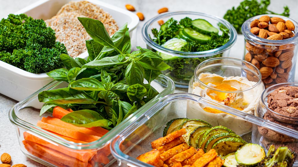 The meal-prep concept is solid for those with the time and energy make large batched of food for a week. ISTOCK