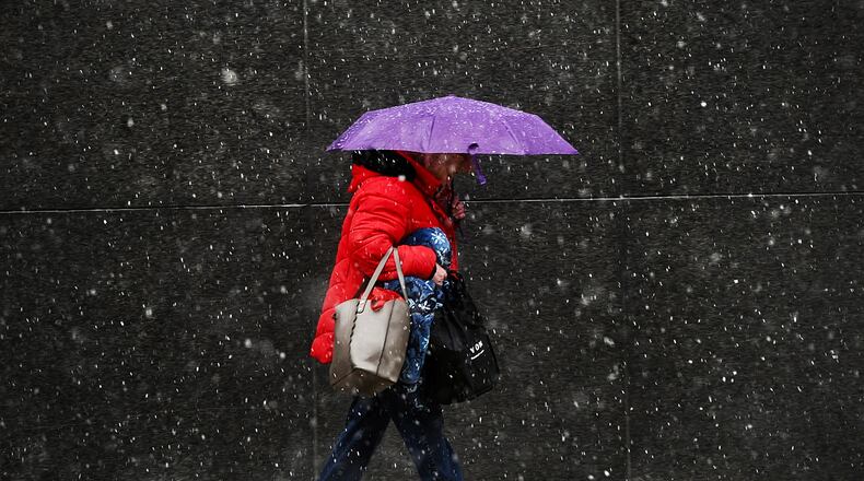 Rain and snow is in the forecast for today. MARSHALL GORBY\STAFF FILE