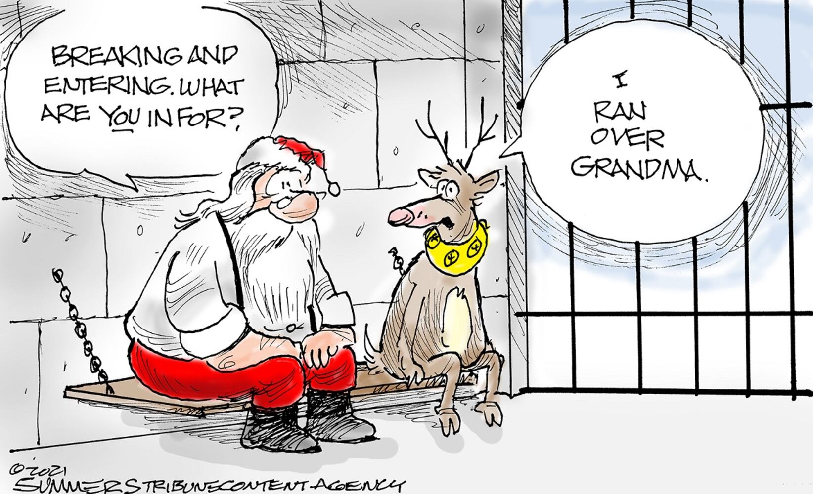 WEEK IN CARTOONS: Omicron Christmas, Joe Manchin and more