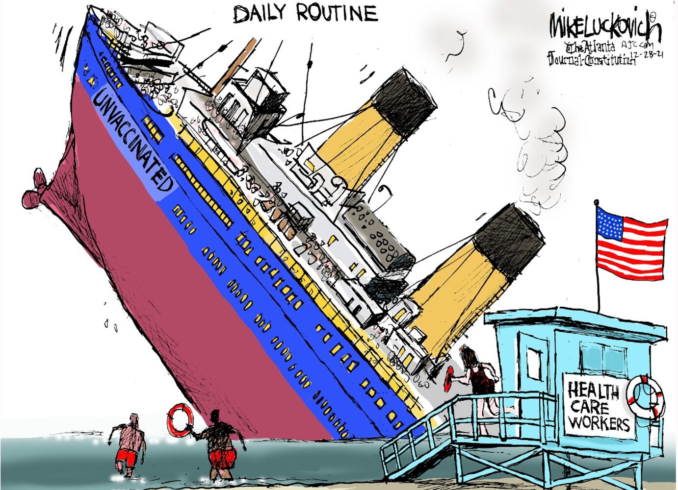 WEEK IN CARTOONS: Bidding goodbye to 2021, Betty White and more