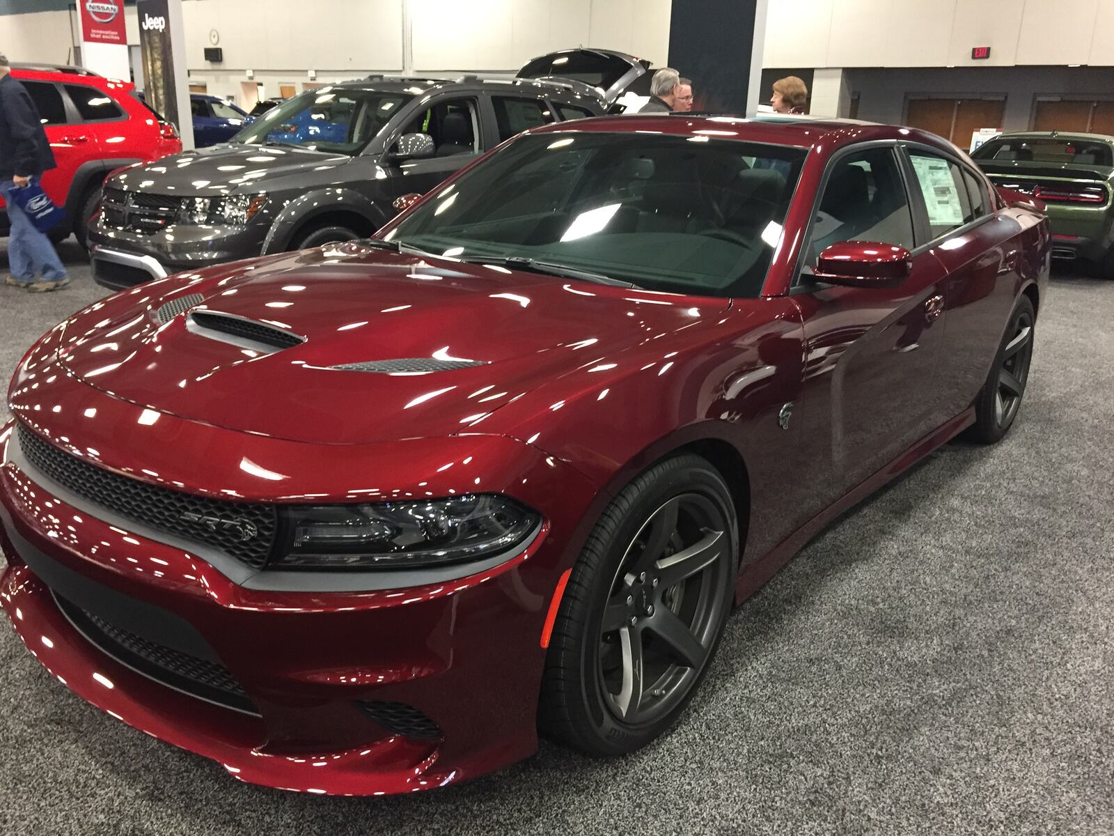 American muscle? Here’s the Dodge Charger SRT Hellcat. AMY ROLLINS / STAFF