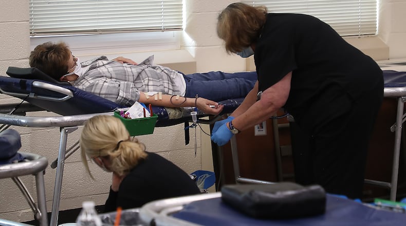 There are several events that will be going on in Clark and Champaign counties this weekend, including a blood drive at the Father Paul Vieson Center in New Carlisle. BILL LACKEY/STAFF