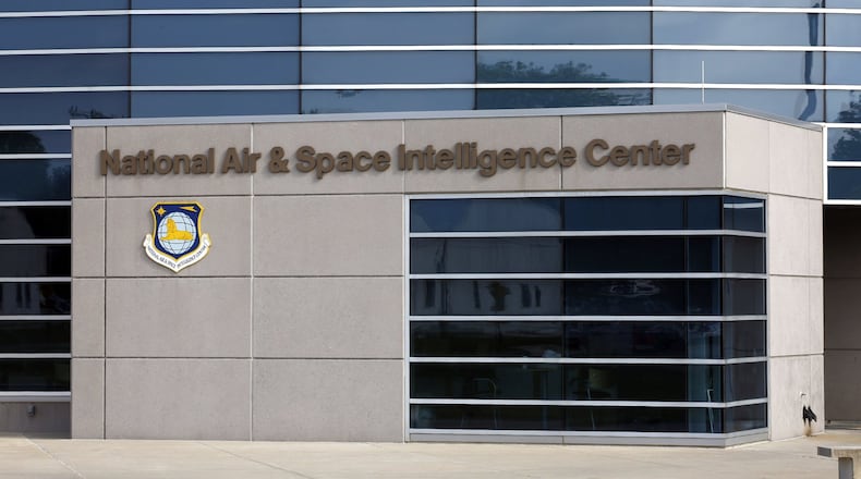 U.S. Air Force National Air and Space Intelligence Center at Wright-Patterson Air Force Base. TY GREENLEES / STAFF
