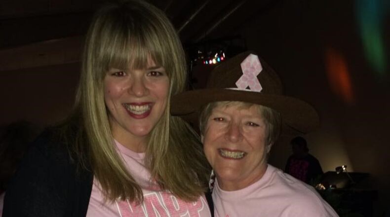 Katie Coy and her late mother Jill Vanuch, prior to Vanuch's passing in 2015. The 12th Jill Vanuch’s Dance for Breast Cancer, along with the Tough Enough to Wear Pink open horse show, will take place over the weekend at 4401 South Charleston Pike. The Dance to Save the Tatas will take place on Saturday evening in the Arts and Crafts building, with doors opening at 6:45 p.m. and the event kicking off at 7:15 p.m.