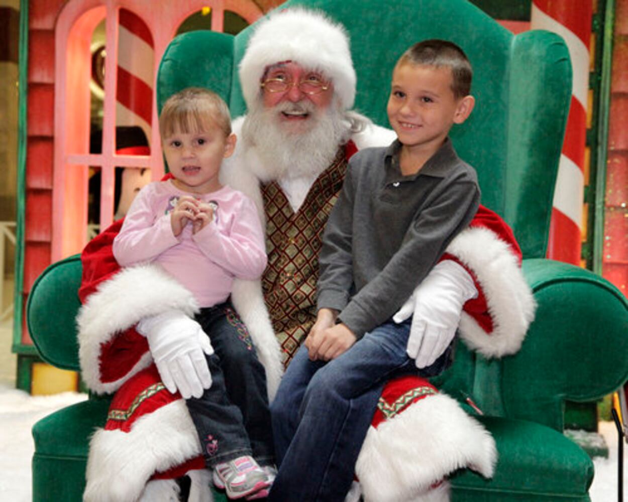 Santa Claus at Upper Valley Mall