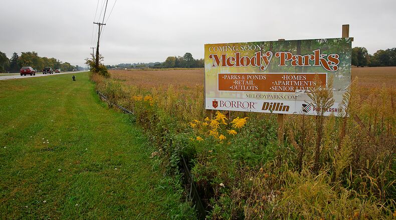 The Melody Parks site along East National Road in Clark County is seen in September 2023. FILE