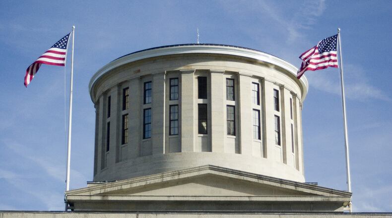 Ohio statehouse.