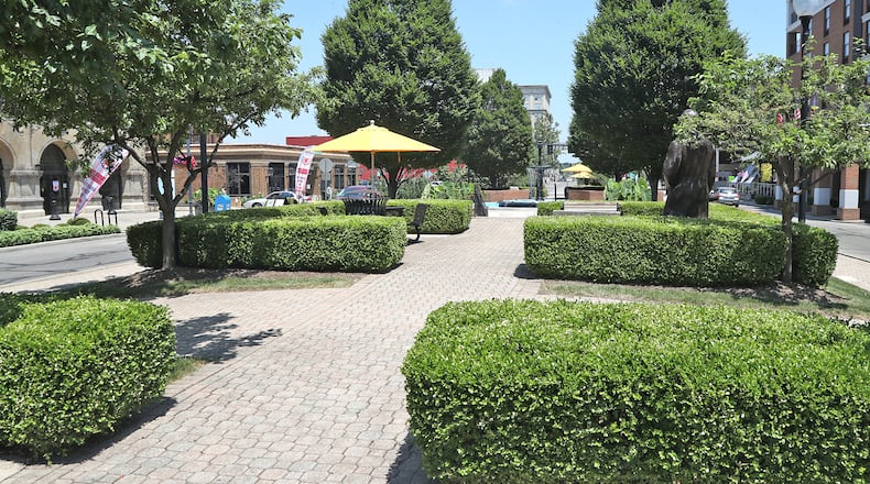 The Springfield Esplanade is available to rent for most events. BILL LACKEY/STAFF