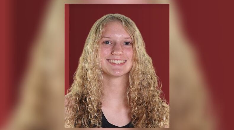 Abbey Overfield is the Athlete of the Week from Triad High School. CONTRIBUTED
