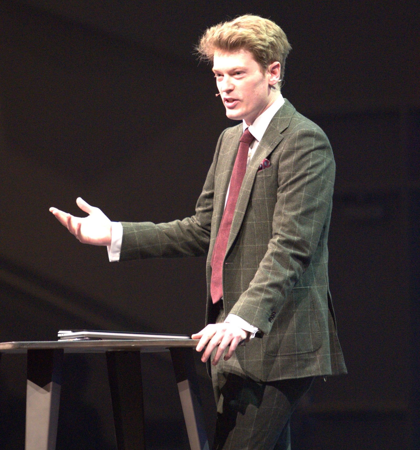 Martyn Iles, preacher, commentator and former leader at Answers in Genesis, is working with Cedarville University students to develop his vision of an AI-integrated educational platform, Proto. 
CONTRIBUTED / PHOTO BY SCOTT HUCK