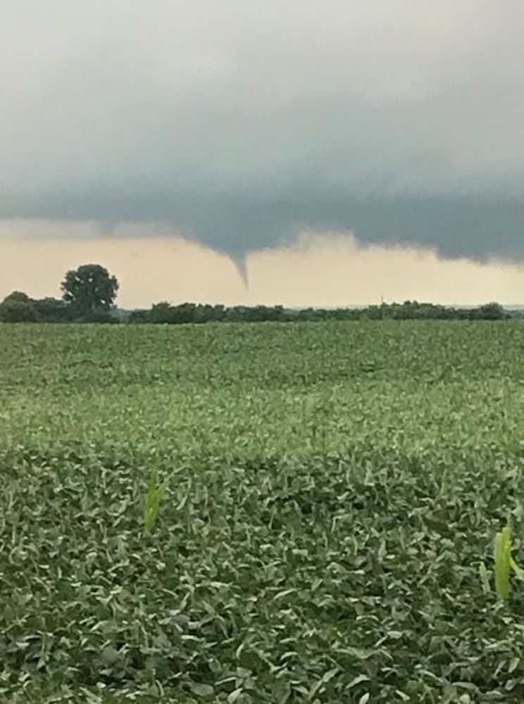 Photos: Storms, possible tornado in Urbana, Champaign County