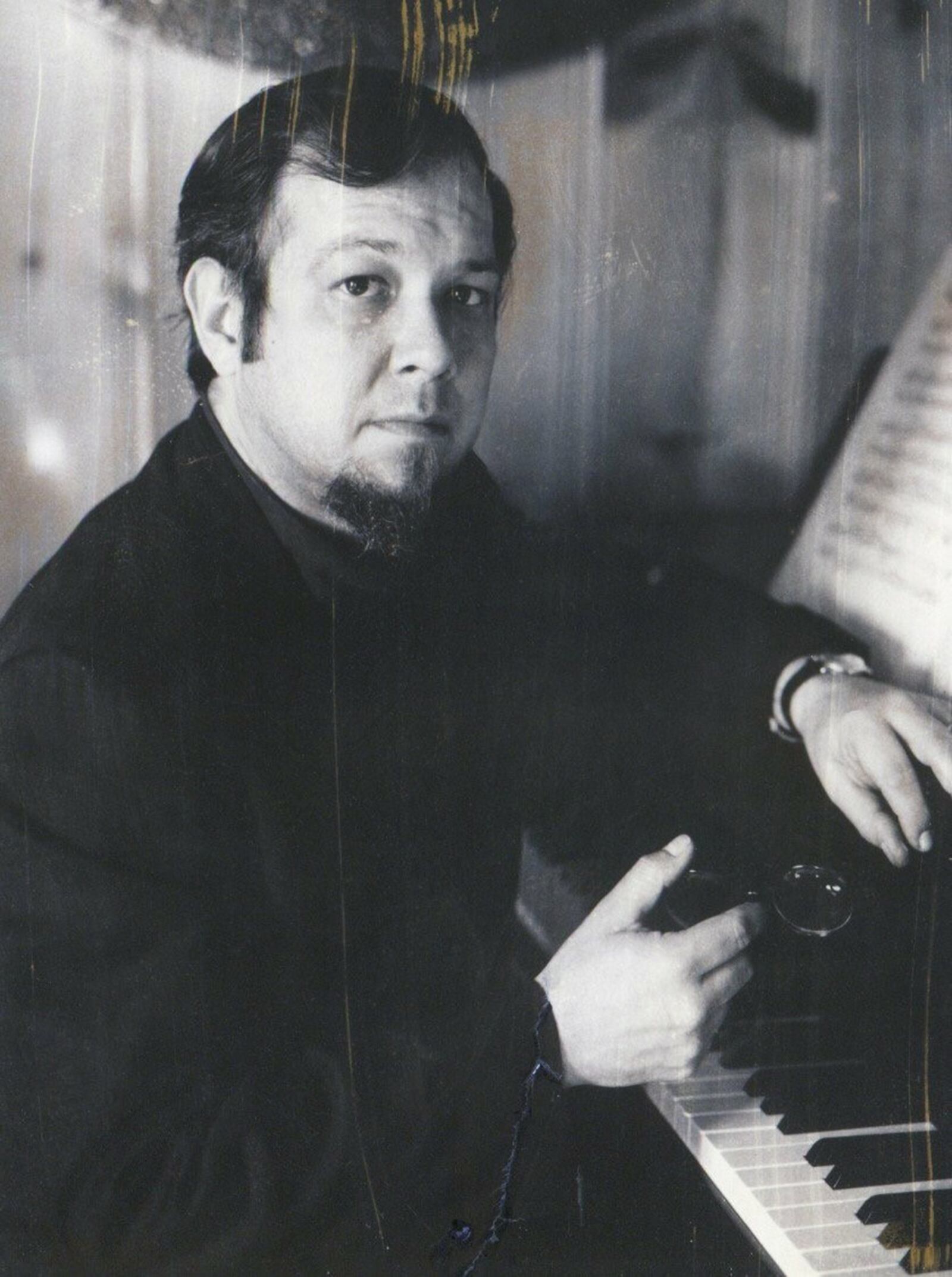 Howard Tuvelle the teacher and concert pianist sported a goatee. CONTRIBUTED PHOTO