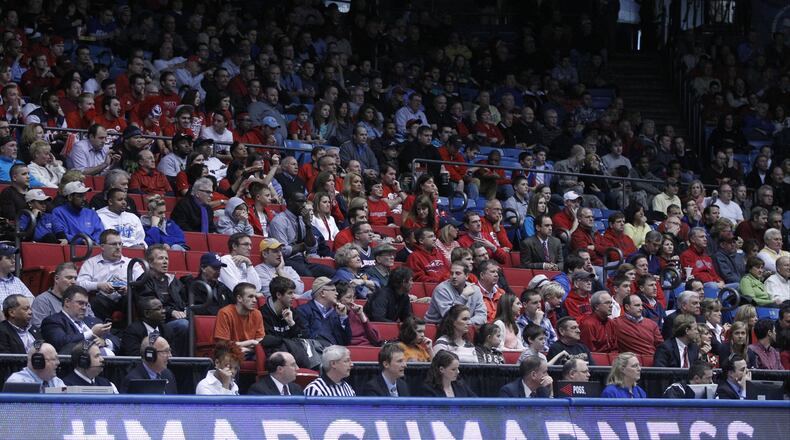 North Carolina A&T took on Liberty during the NCAA tournament First Four basketball games at University of Dayton Arena on March 19, 2013. Barbara J. Perenic/Staff