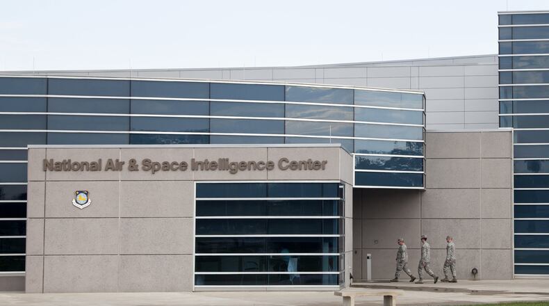 The National Air and Space Intelligence Center at Wright-Patterson Air Force Base. TY GREENLEES / STAFF