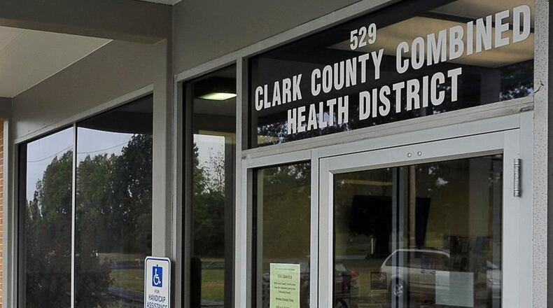 Clark County Combined Health District reports there county has 10 confirmed cases of the coronavirus. BILL LACKEY/STAFF