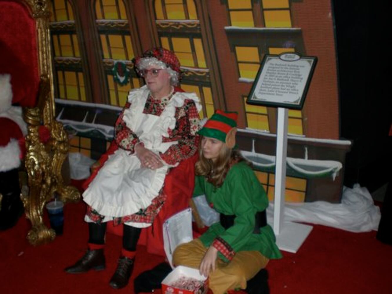 Santa visits Springfield