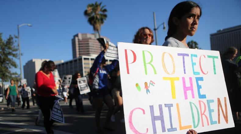 Report: America hasn’t done enough to protect immigrant children from trafficking.Mario Tama/Getty