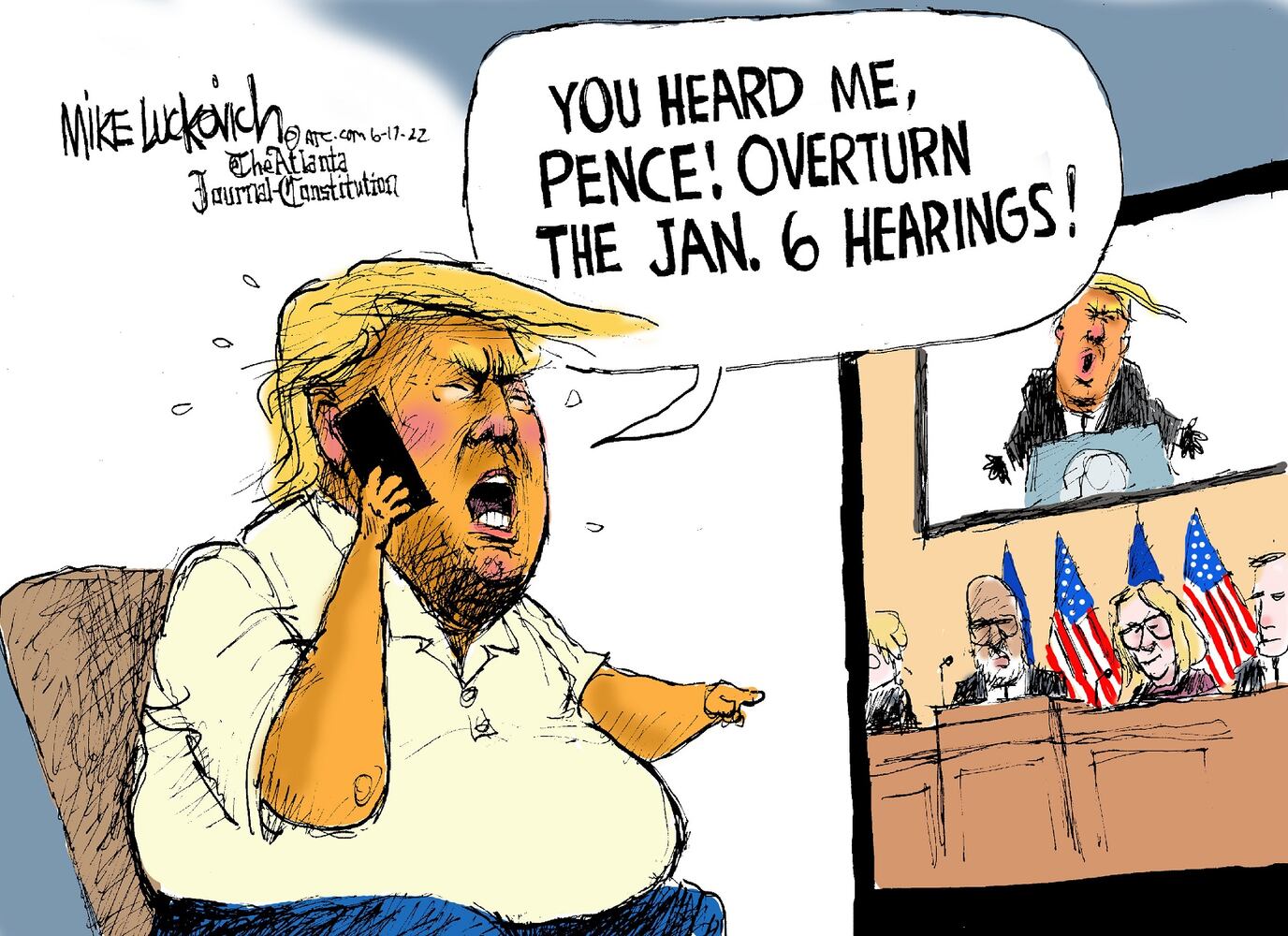 WEEK IN CARTOONS: Jan. 6 hearings, bear market and more