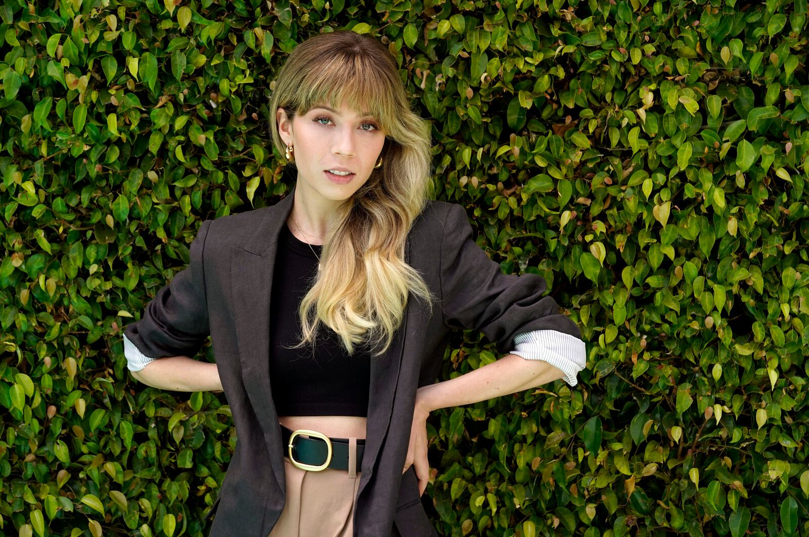 Former actress Jennette McCurdy, author of the memoir "I'm Glad My Mom Died," poses for a portrait, Thursday, July 28, 2022, in Los Angeles. (AP Photo/Chris Pizzello)