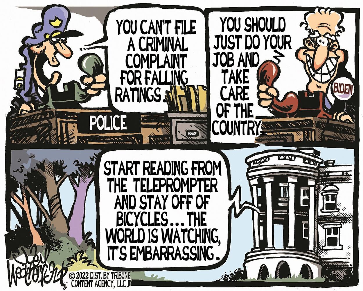 WEEK IN CARTOONS: 2024 presidential race, Biden’s COVID and more
