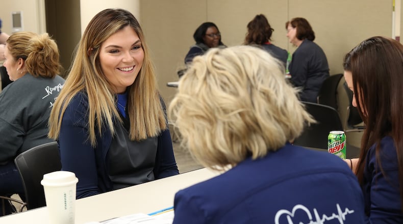 Mercy Health-Springfield will host open interviews for various positions at a hiring event in Dayton on Tuesday, March 20. Bill Lackey/Staff