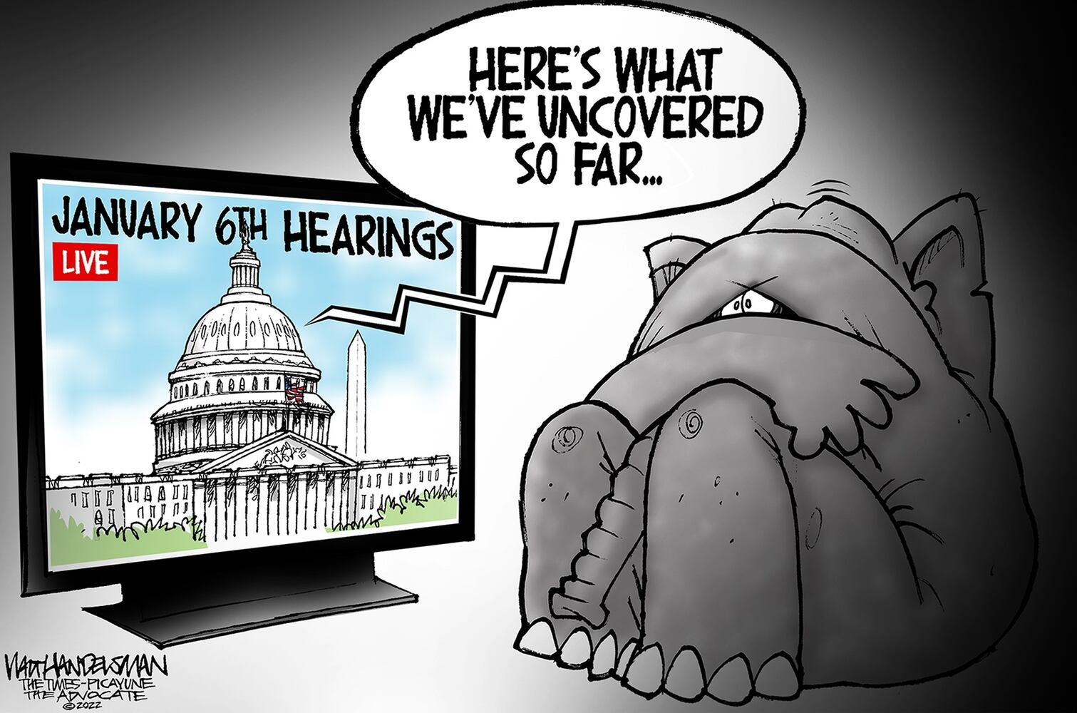 WEEK IN CARTOONS: Jan. 6 hearings, bear market and more