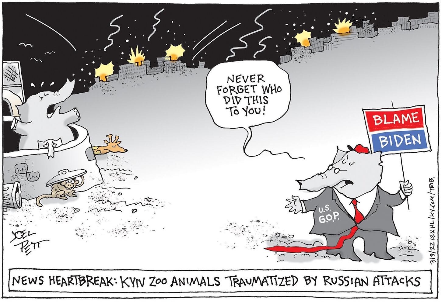 WEEK IN CARTOONS: Gas prices, Ukraine, Putin and more